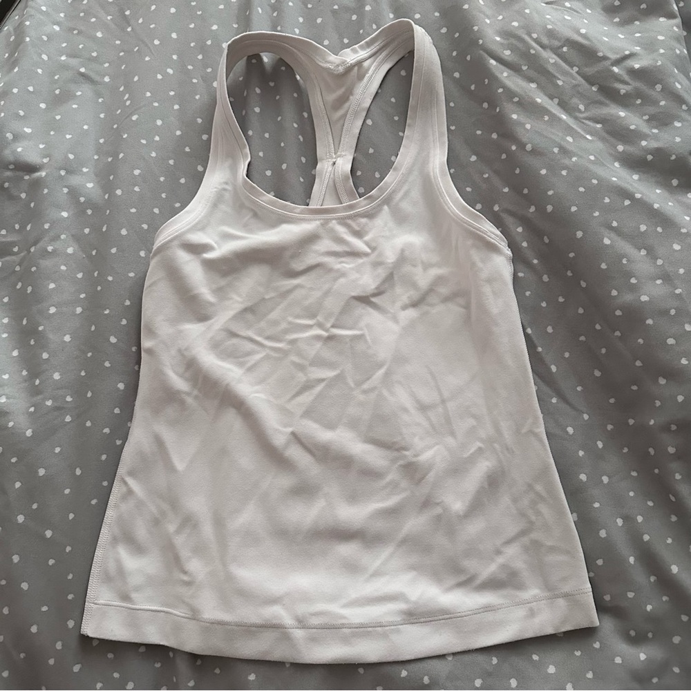 Lululemon size 2 white tank top
